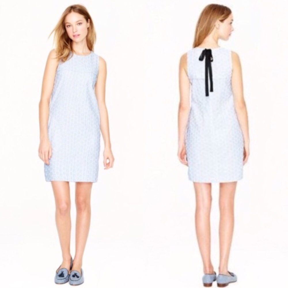 NWOT Jcrew Seersucker Dress w/ Pockets Size 10